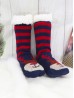 Reindeer and Stripe Indoor Anti-Skid Slipper Socks